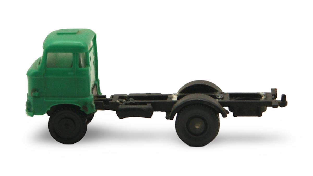 IFA W50 Fahrgestell Grün 1:120 TT – ohne Container