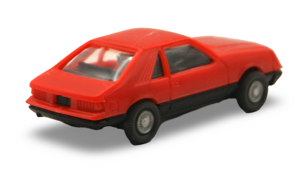 Herpa Ford Mustang III 1979 1:87 H0 rot – Hong Kong