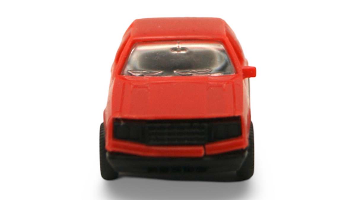 Herpa Ford Mustang III 1979 1:87 H0 rot – Hong Kong