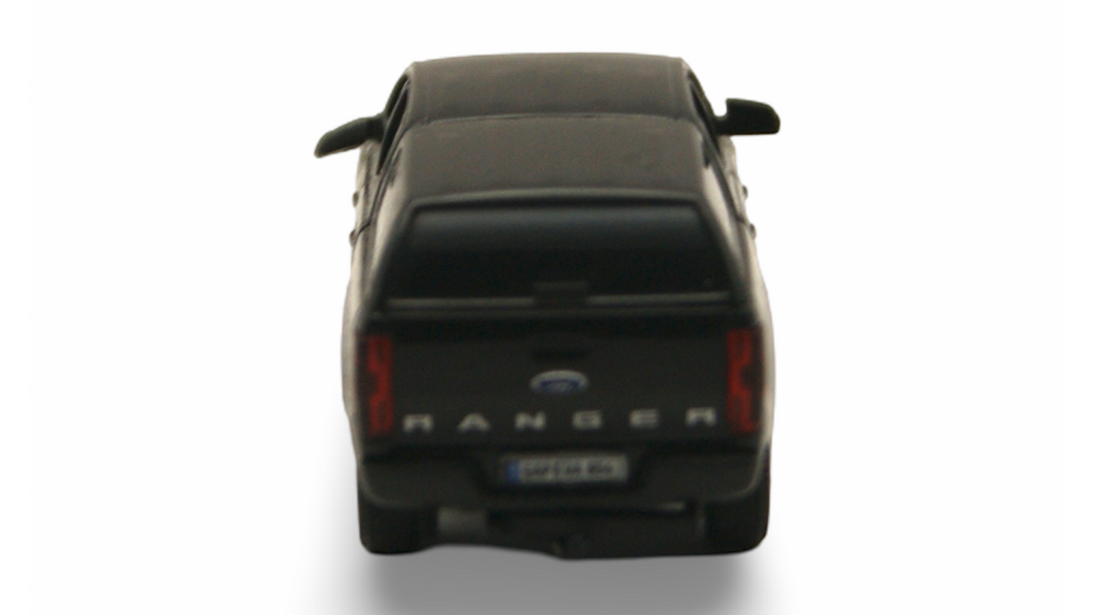 Ford Ranger Double Cab mit Hardtop 1:87 H0 schwarz – guter Zustand