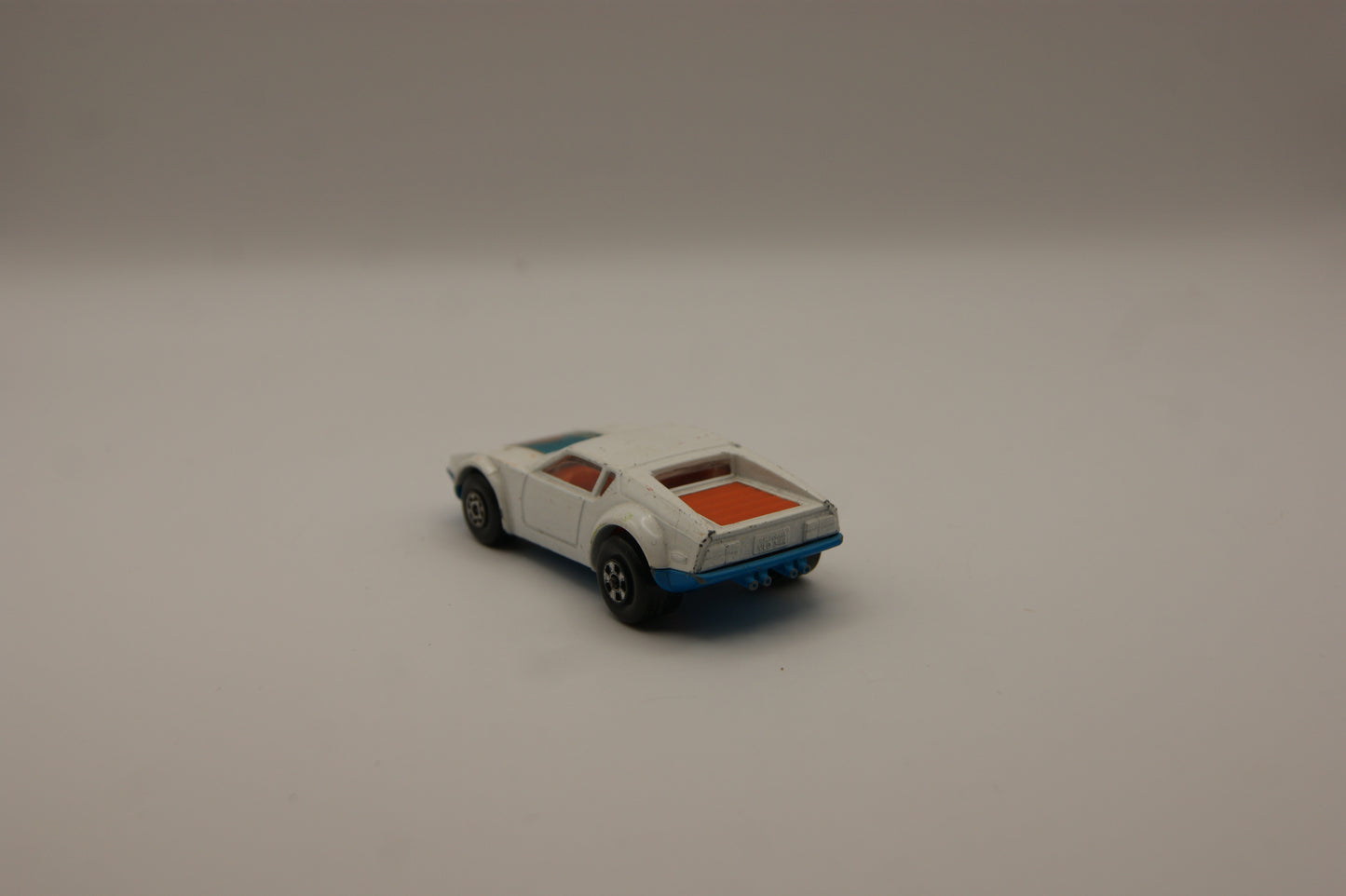 Matchbox Lesney No. 41 Ford GT Racer weiß Nr. 6 Vintage Made in England