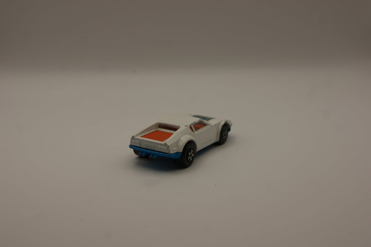 Matchbox Lesney No. 41 Ford GT Racer weiß Nr. 6 Vintage Made in England