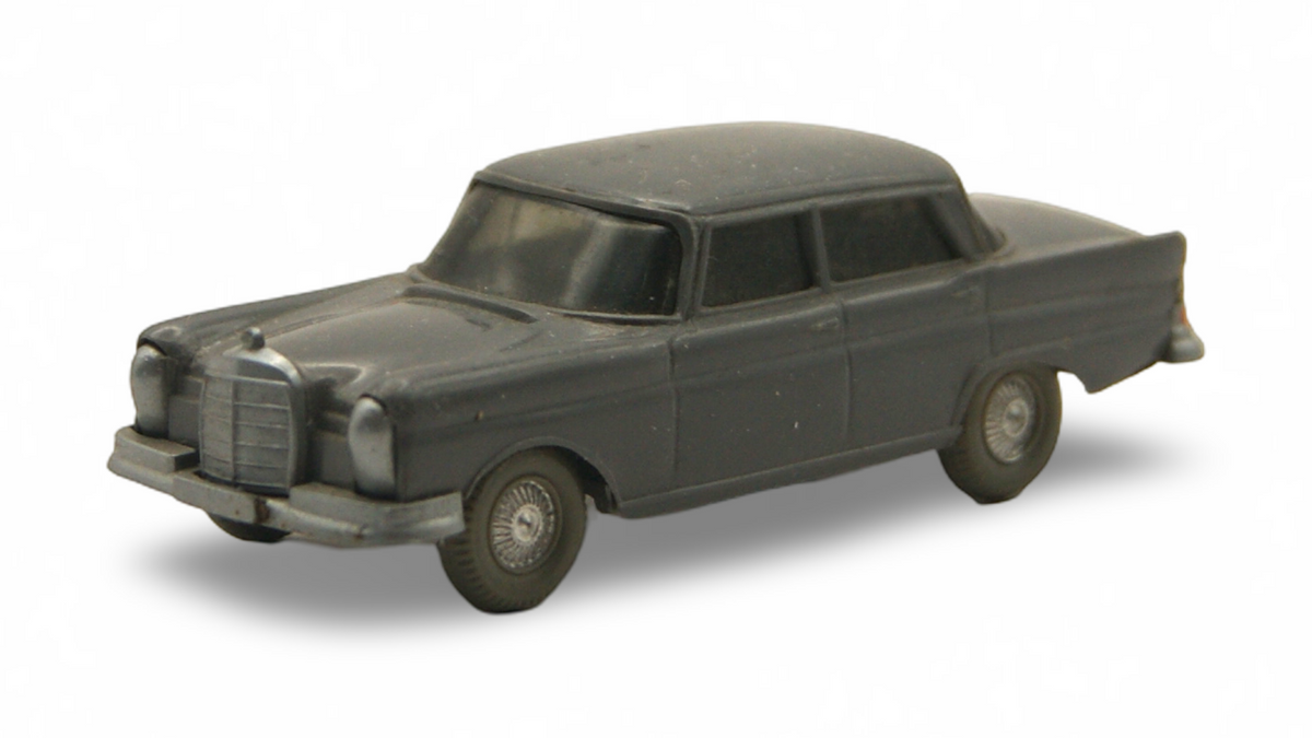 Wiking Mercedes-Benz 220 S Heckflosse Grau 1:87 H0 – Vintage – guter Zustand
