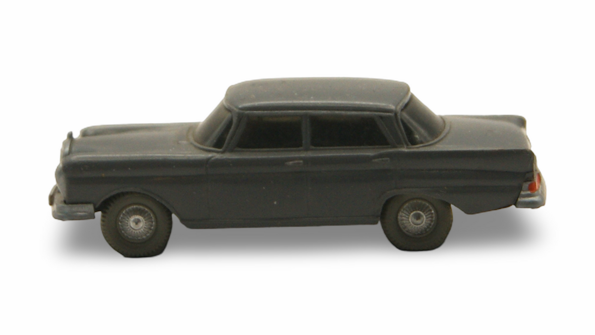 Wiking Mercedes-Benz 220 S Heckflosse Grau 1:87 H0 – Vintage – guter Zustand