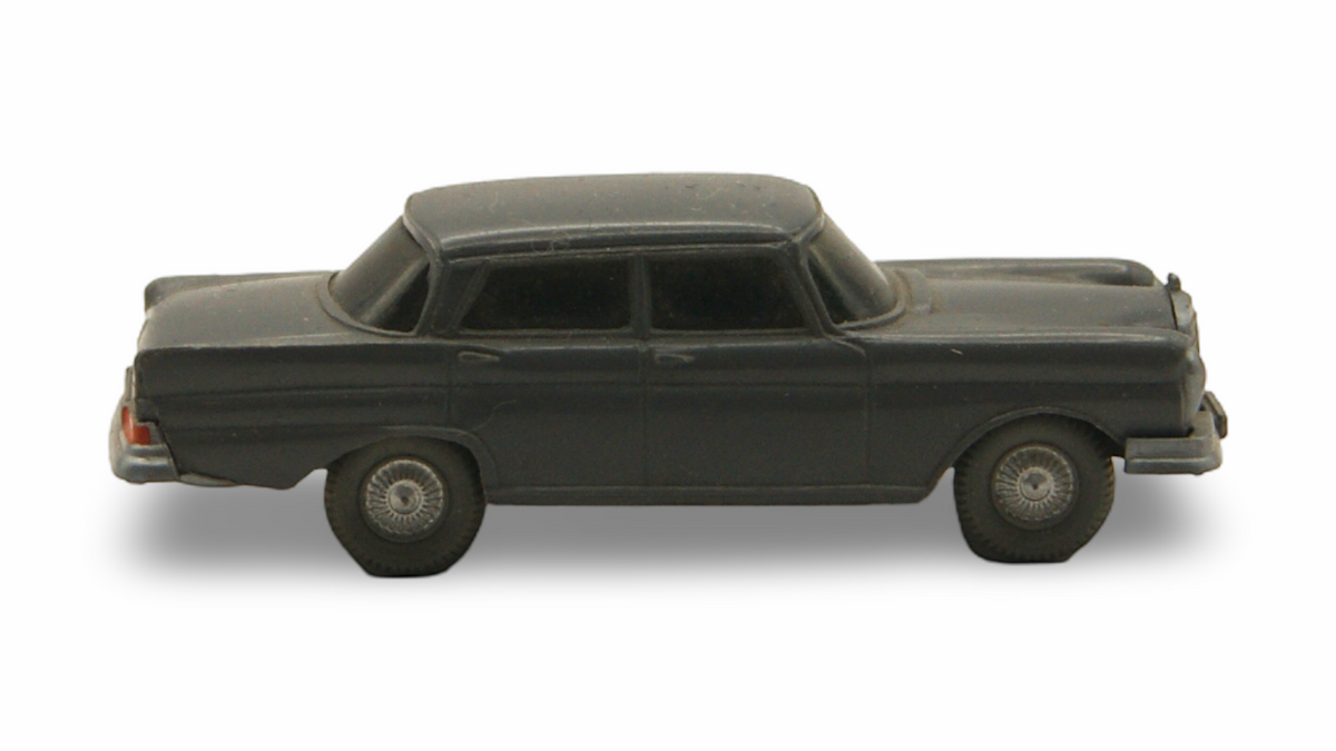 Wiking Mercedes-Benz 220 S Heckflosse Grau 1:87 H0 – Vintage – guter Zustand