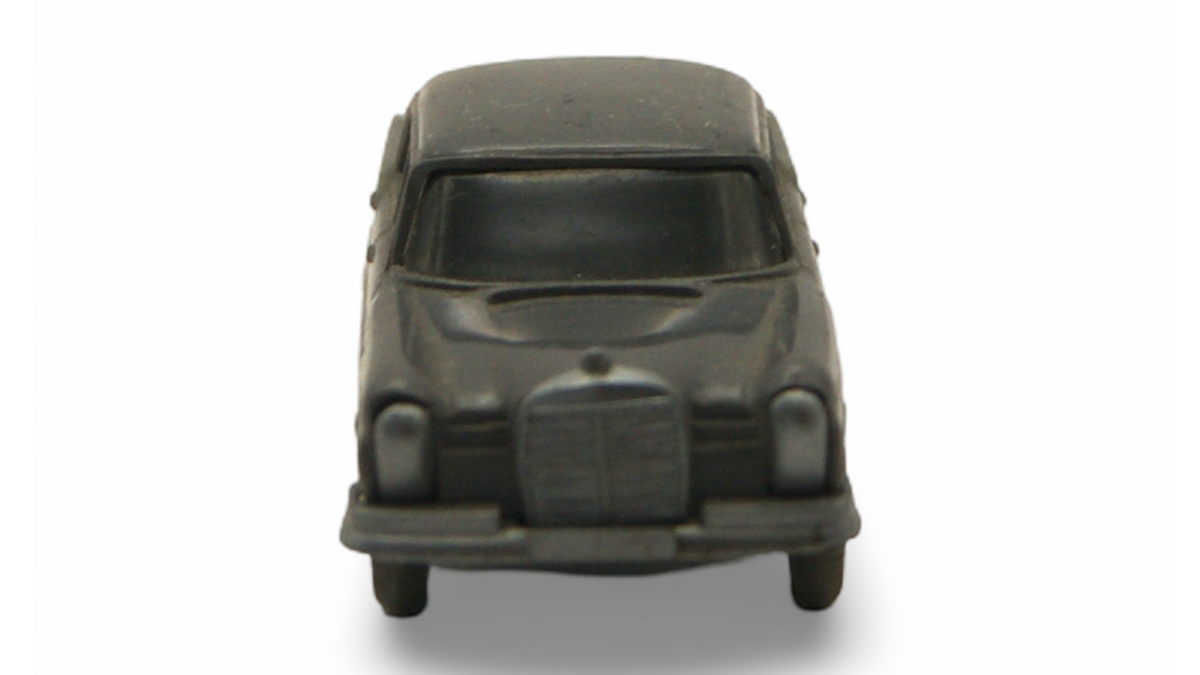 Wiking Mercedes-Benz 220 S Heckflosse Grau 1:87 H0 – Vintage – guter Zustand