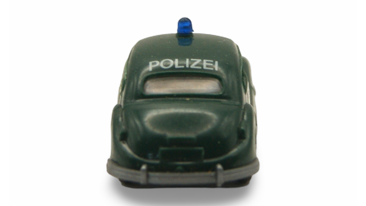 Wiking BMW 501 Polizei Grün 1:87 H0 – Blaulicht – guter Zustand