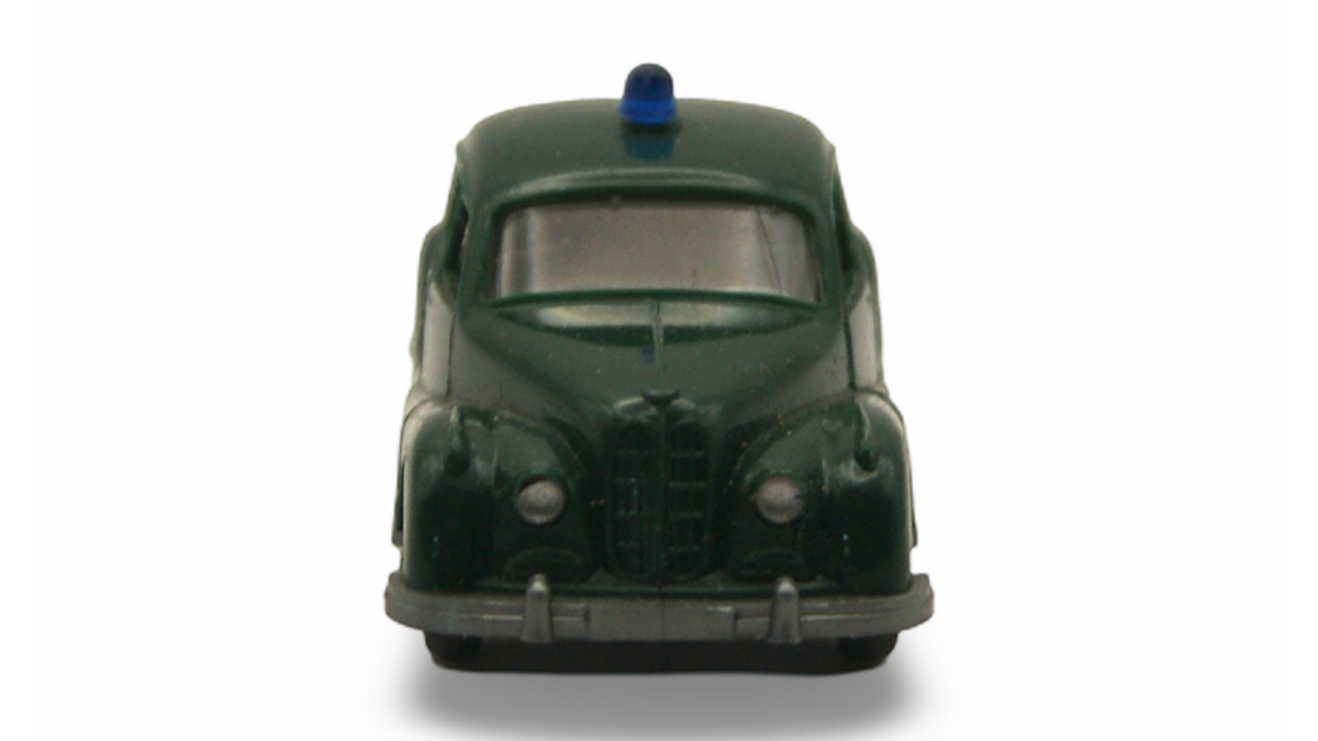 Wiking BMW 501 Polizei Grün 1:87 H0 – Blaulicht – guter Zustand