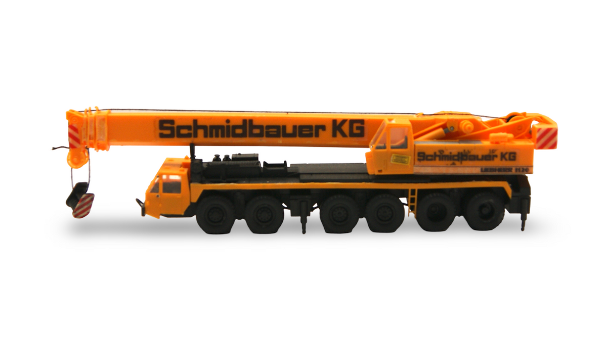 Kibri Liebherr 1120 Teleskopkran Schmidbauer KG 1:87 H0 – 2 Stützen defekt