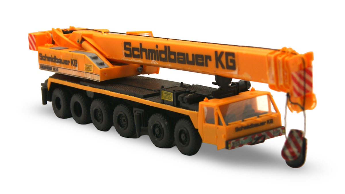 Kibri Liebherr 1120 Teleskopkran Schmidbauer KG 1:87 H0 – 2 Stützen defekt