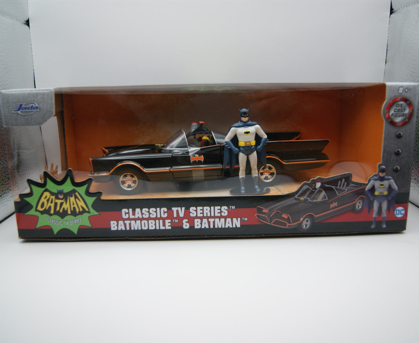 Jada Batman Classic TV Series Batmobile 1966 1:24 mit Figur OVP