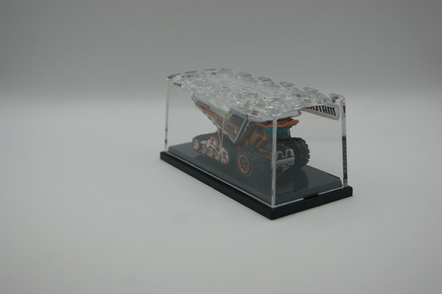 Matchbox 2014 Toy Fair Exclusive Dump Dozer Vitrinenbox mit Umkarton Rarität