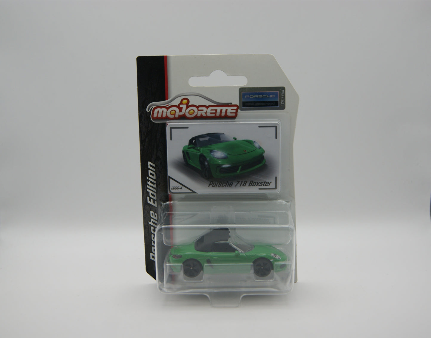 Majorette Porsche 718 Boxster Grün Porsche Edition 1:58 Neu OVP
