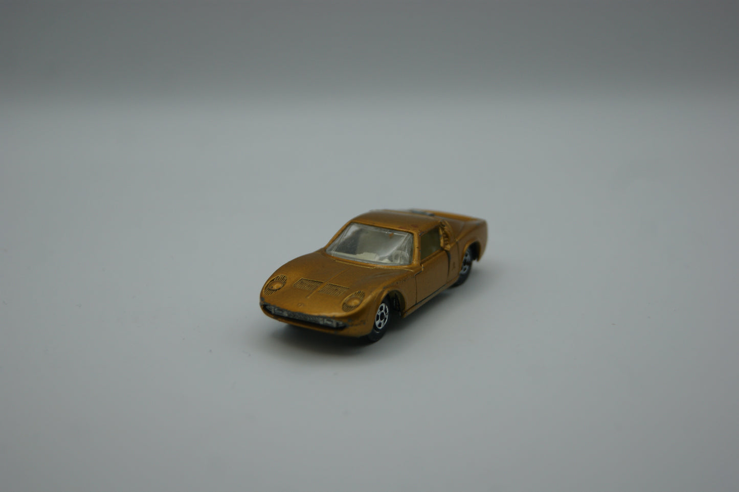 Matchbox Lesney Superfast Nr. 33 Lamborghini Miura gold Vintage 1970 lose