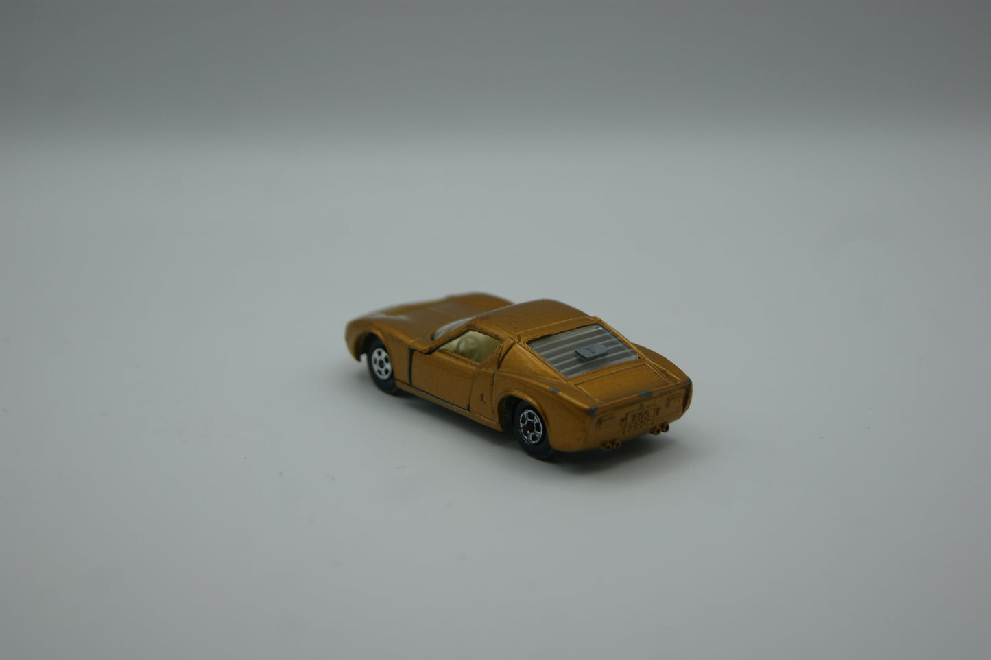 Matchbox Lesney Superfast Nr. 33 Lamborghini Miura gold Vintage 1970 lose