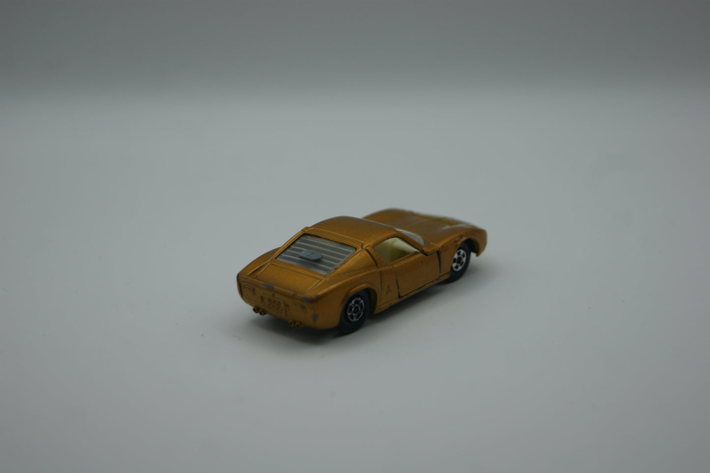 Matchbox Lesney Superfast Nr. 33 Lamborghini Miura gold Vintage 1970 lose