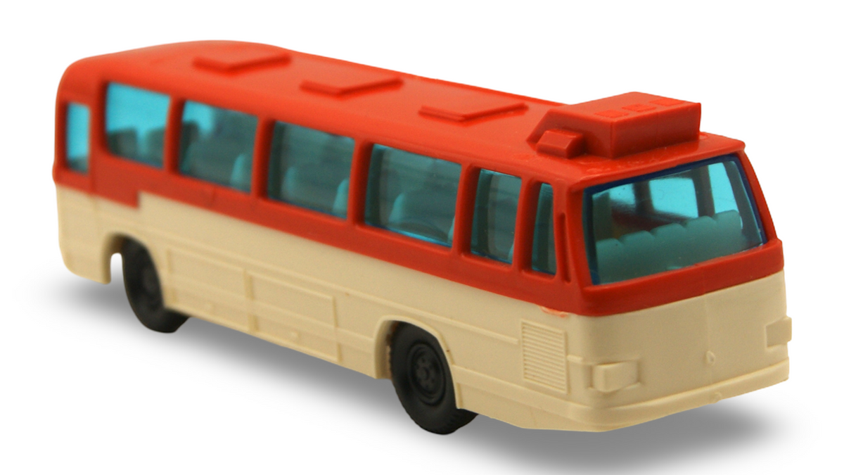 Joy Toy Mercedes-Benz O 302 Reisebus No. 51 Made in Greece 1:87 H0