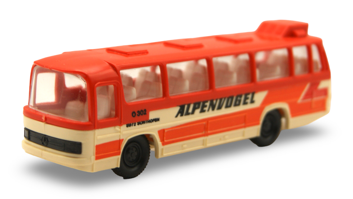 Joy Toy Mercedes-Benz O 302 „Alpenvogel“ No. 51 Made in Greece H0