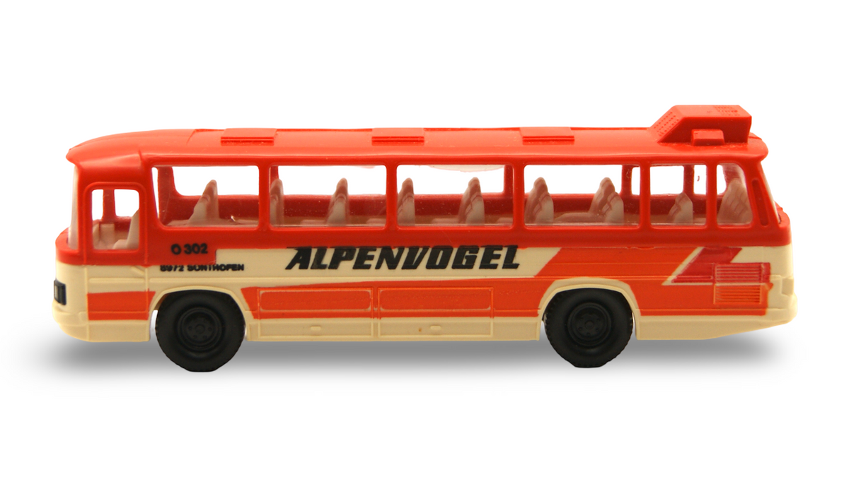 Joy Toy Mercedes-Benz O 302 „Alpenvogel“ No. 51 Made in Greece H0