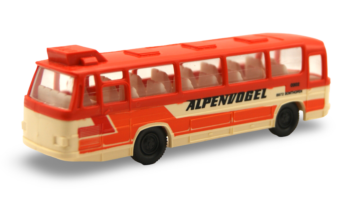 Joy Toy Mercedes-Benz O 302 „Alpenvogel“ No. 51 Made in Greece H0