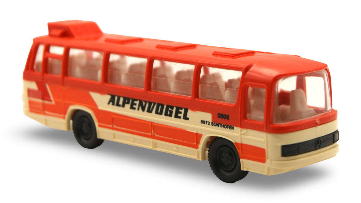 Joy Toy Mercedes-Benz O 302 „Alpenvogel“ No. 51 Made in Greece H0