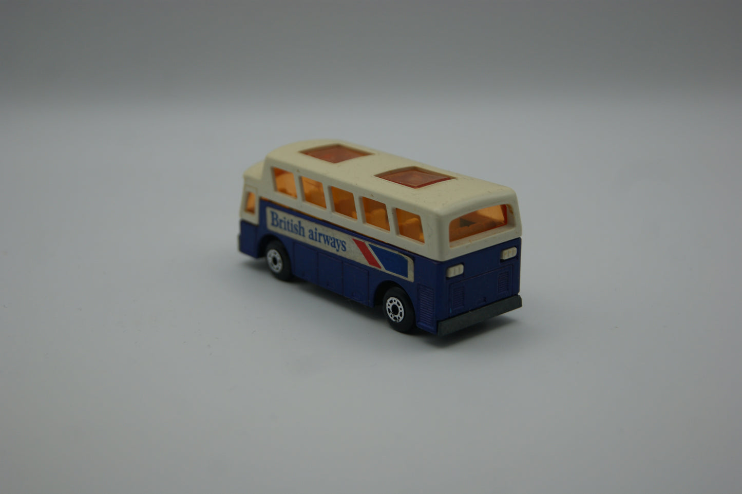 Matchbox Superfast Nr. 65 Airport Coach British Airways Vintage Bus 1977 lose