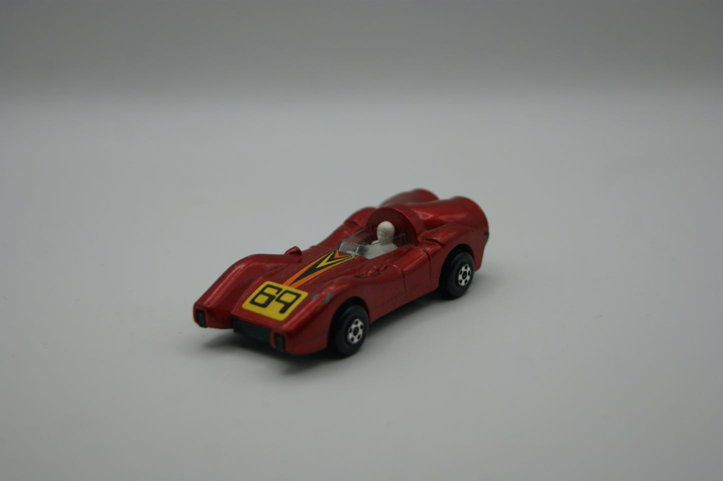 Matchbox Lesney Nr. 69 Turbo Fury Rola-Matics Rot Superfast Vintage 1973