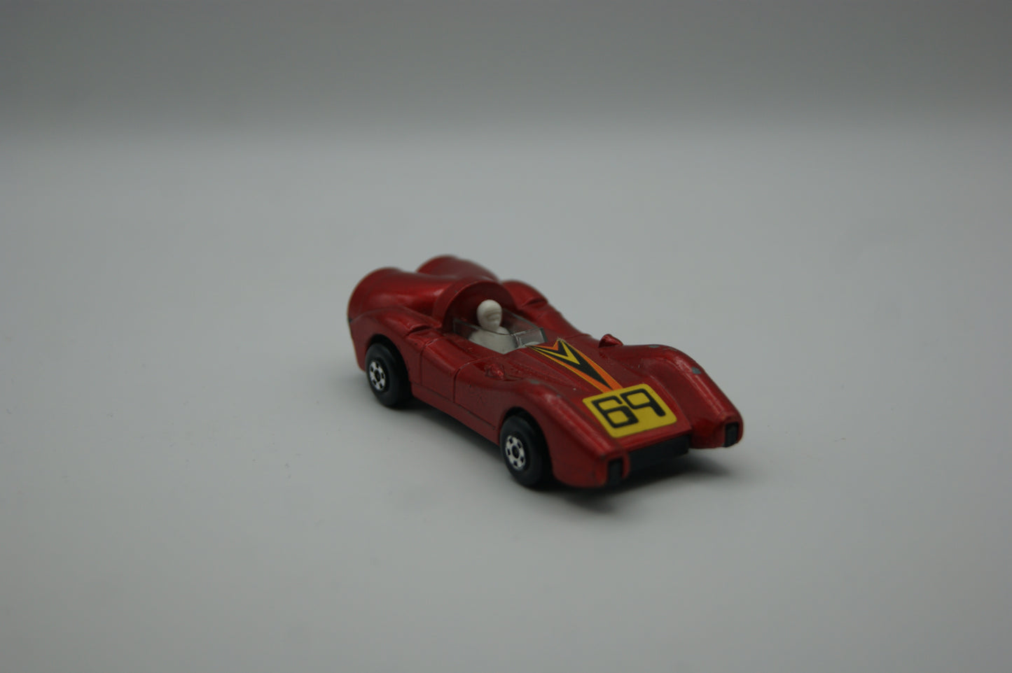 Matchbox Lesney Nr. 69 Turbo Fury Rola-Matics Rot Superfast Vintage 1973