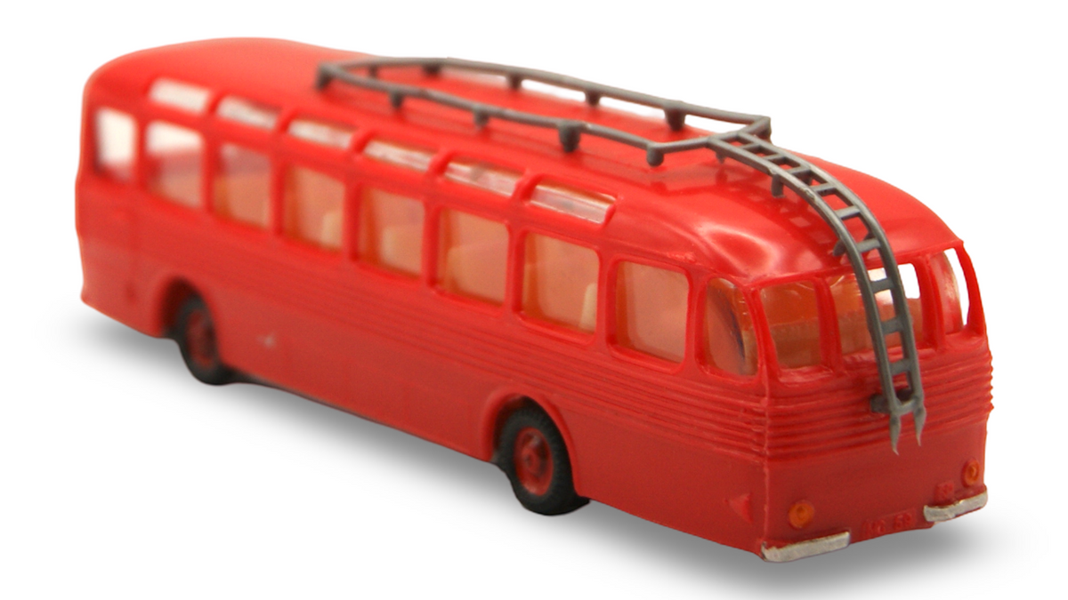 EKO Pegaso 408 Reisebus Rot Made in Spain 1:87 H0 – guter Zustand