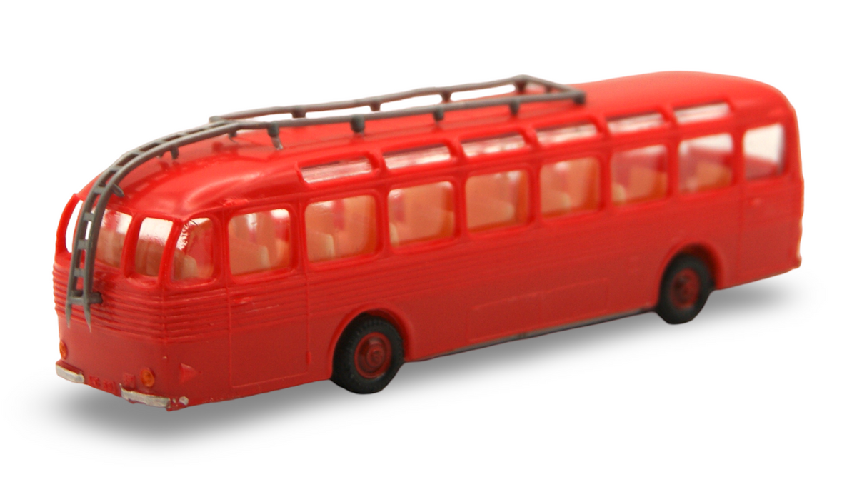 EKO Pegaso 408 Reisebus Rot Made in Spain 1:87 H0 – guter Zustand