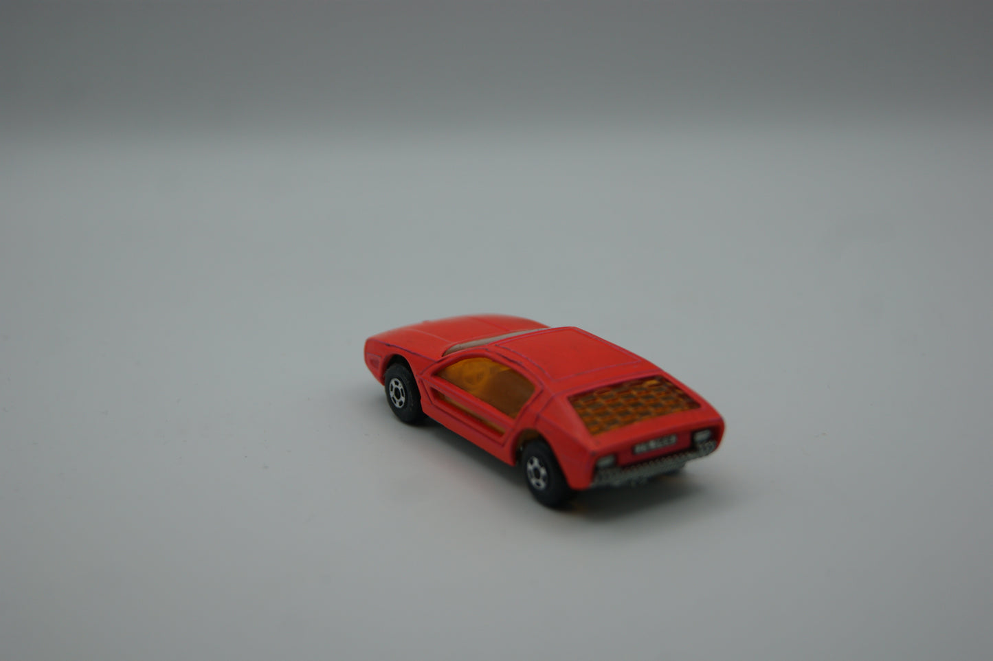 Matchbox Superfast No. 32 Maserati Bora rot gelber Boden Lesney England 1972