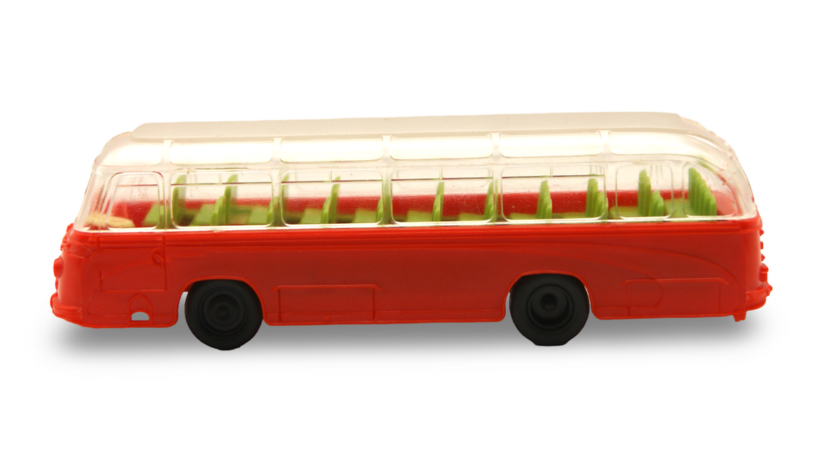Arthur Hammer FHW Büssing No. 2 Reisebus Rot 1:87 H0 – Made in W. Germany
