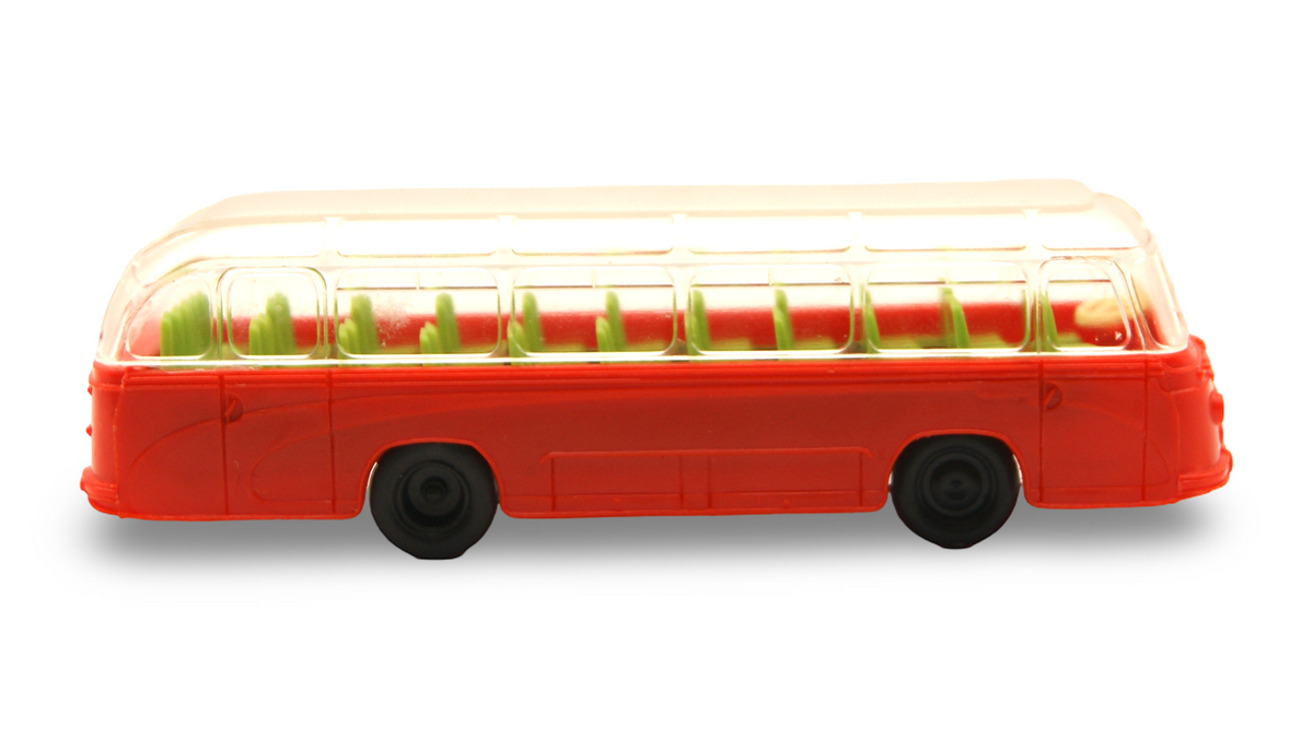 Arthur Hammer FHW Büssing No. 2 Reisebus Rot 1:87 H0 – Made in W. Germany
