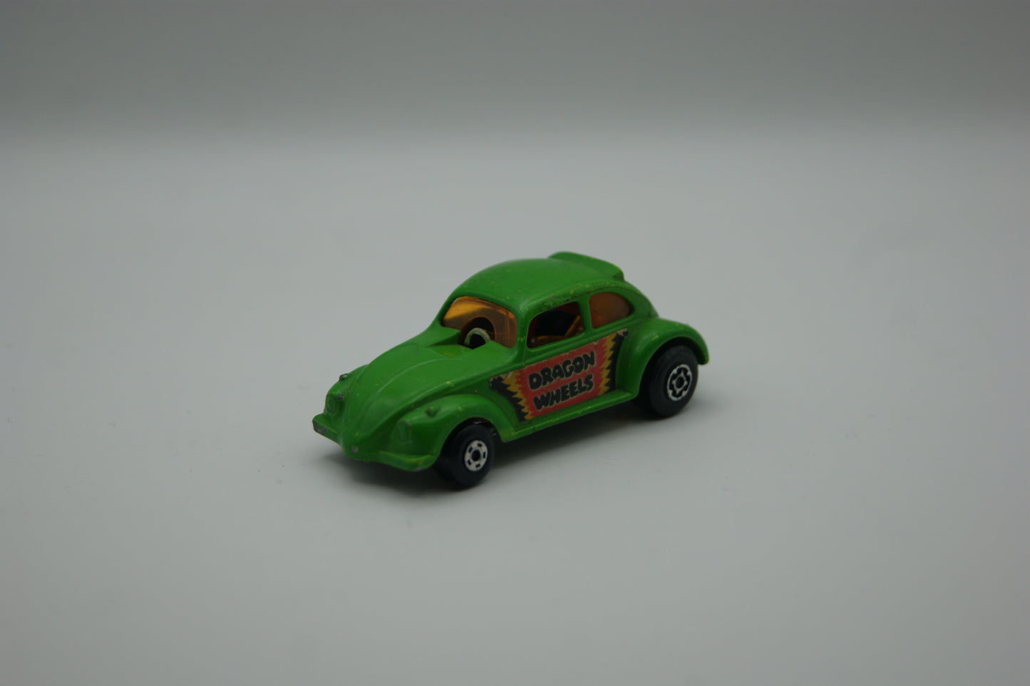 Matchbox Superfast No. 43 Dragon Wheels VW Käfer grün Lesney England 1972