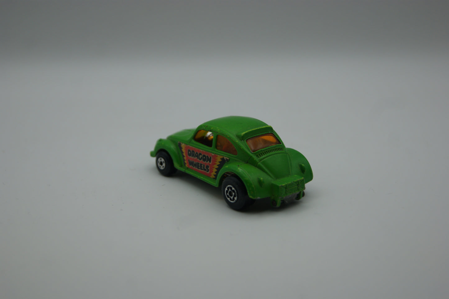 Matchbox Superfast No. 43 Dragon Wheels VW Käfer grün Lesney England 1972