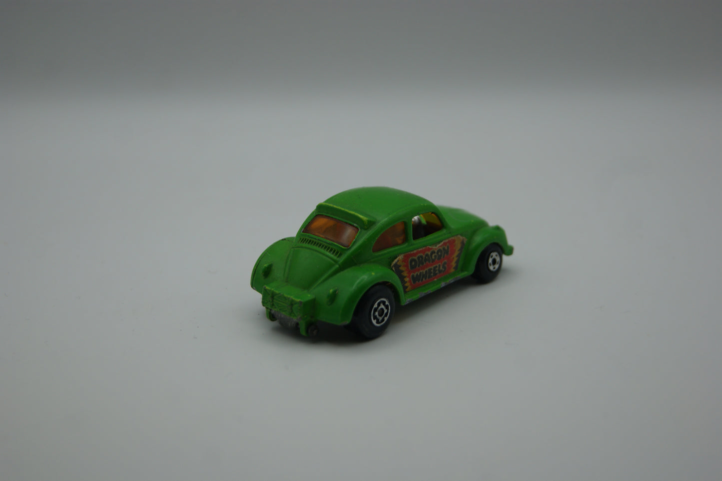 Matchbox Superfast No. 43 Dragon Wheels VW Käfer grün Lesney England 1972