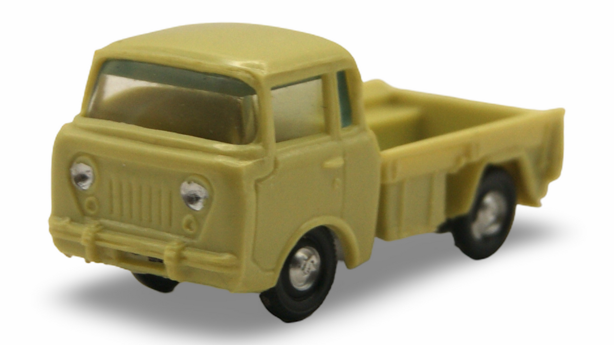 EKO Jeep Mula Pickup Beige 1:87 H0 – Made in Spain – guter Zustand