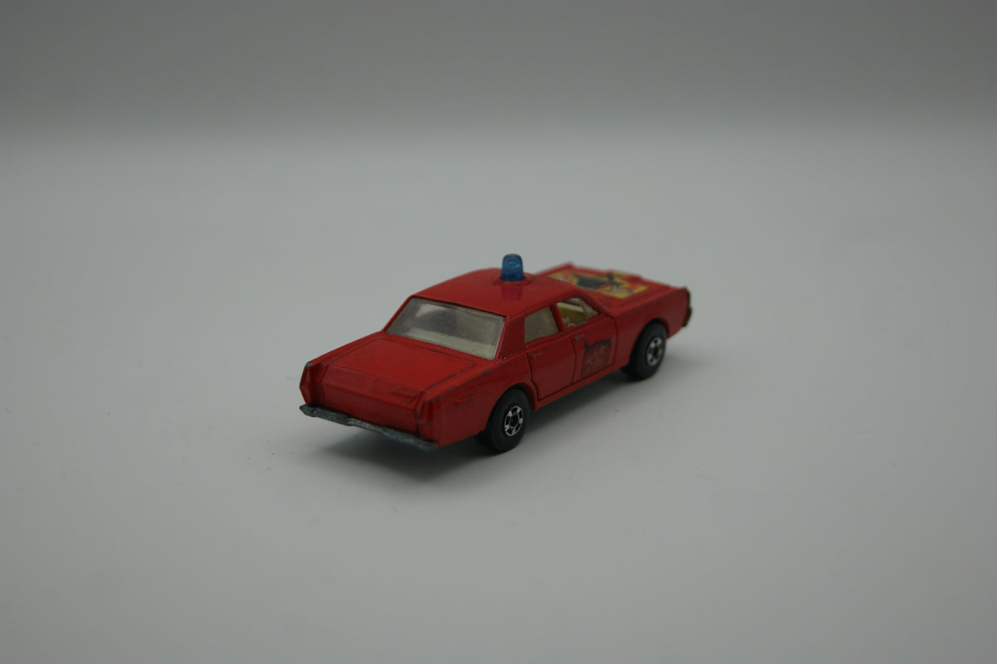Matchbox Lesney No. 59 Ford Galaxie Fire Chief rot Superfast England 1970