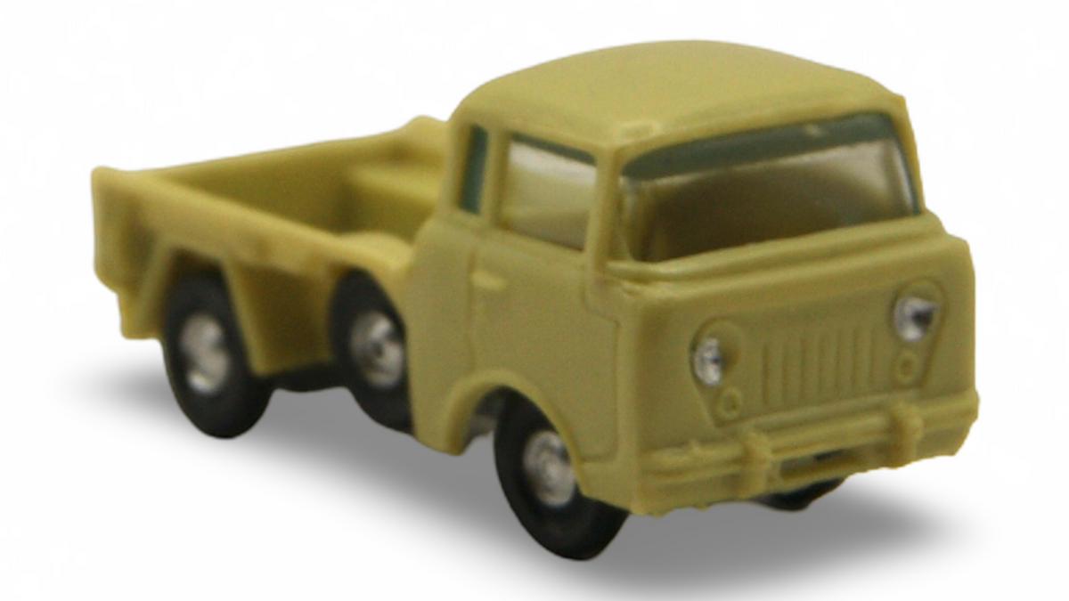 EKO Jeep Mula Pickup Beige 1:87 H0 – Made in Spain – guter Zustand