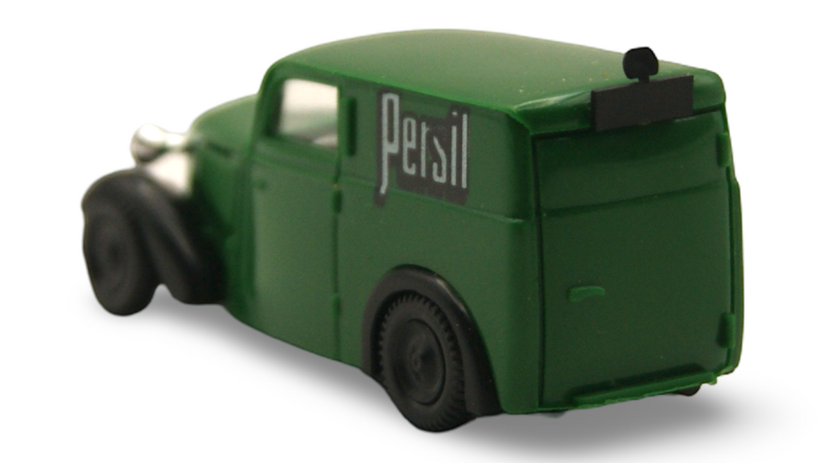 Brekina DKW F7 Kastenwagen Persil Grün 1:87 H0 – guter Zustand