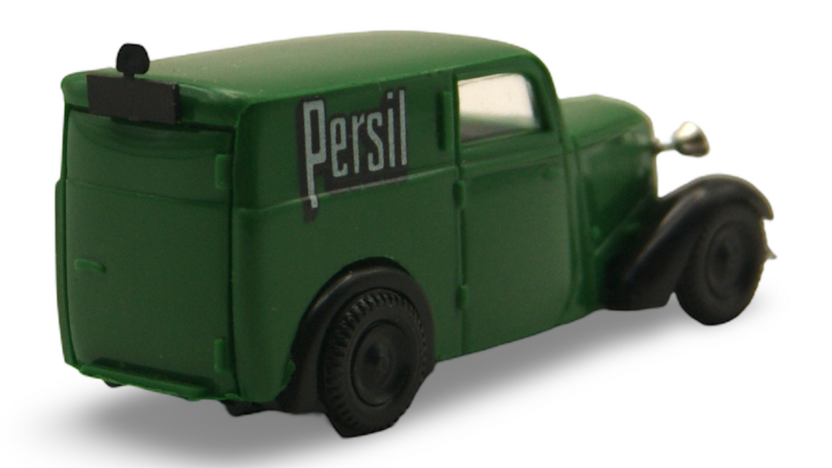 Brekina DKW F7 Kastenwagen Persil Grün 1:87 H0 – guter Zustand