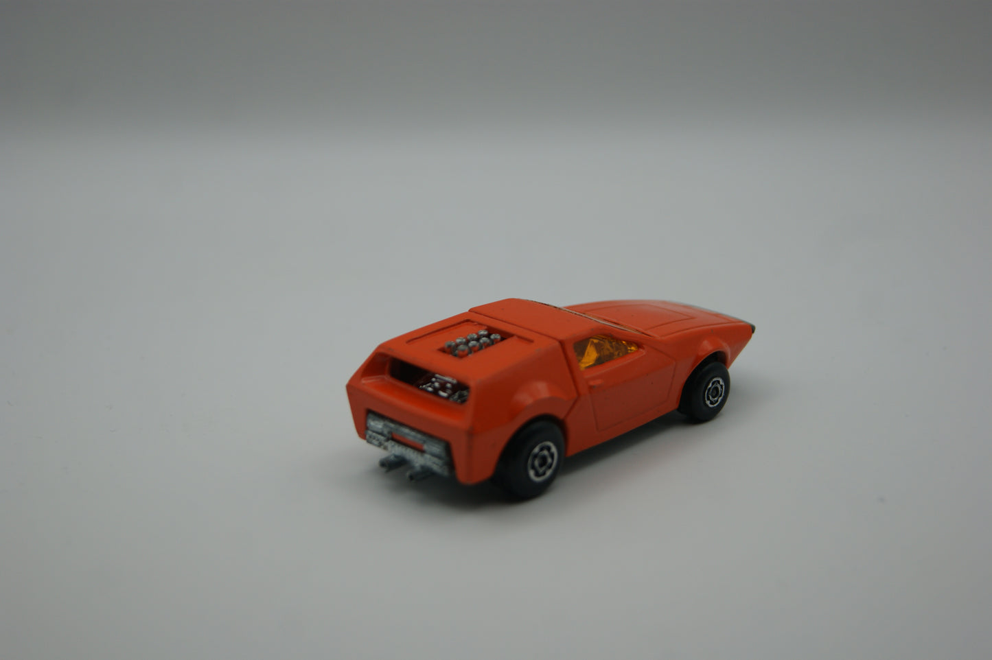 Matchbox Superfast No. 53 Tanzara orange Lesney England 1972 Motorhaube