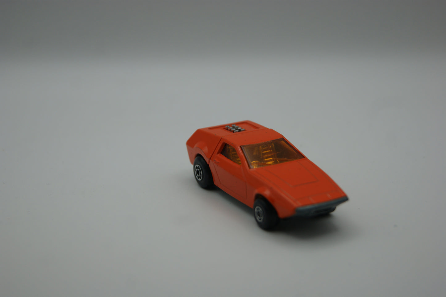 Matchbox Superfast No. 53 Tanzara orange Lesney England 1972 Motorhaube