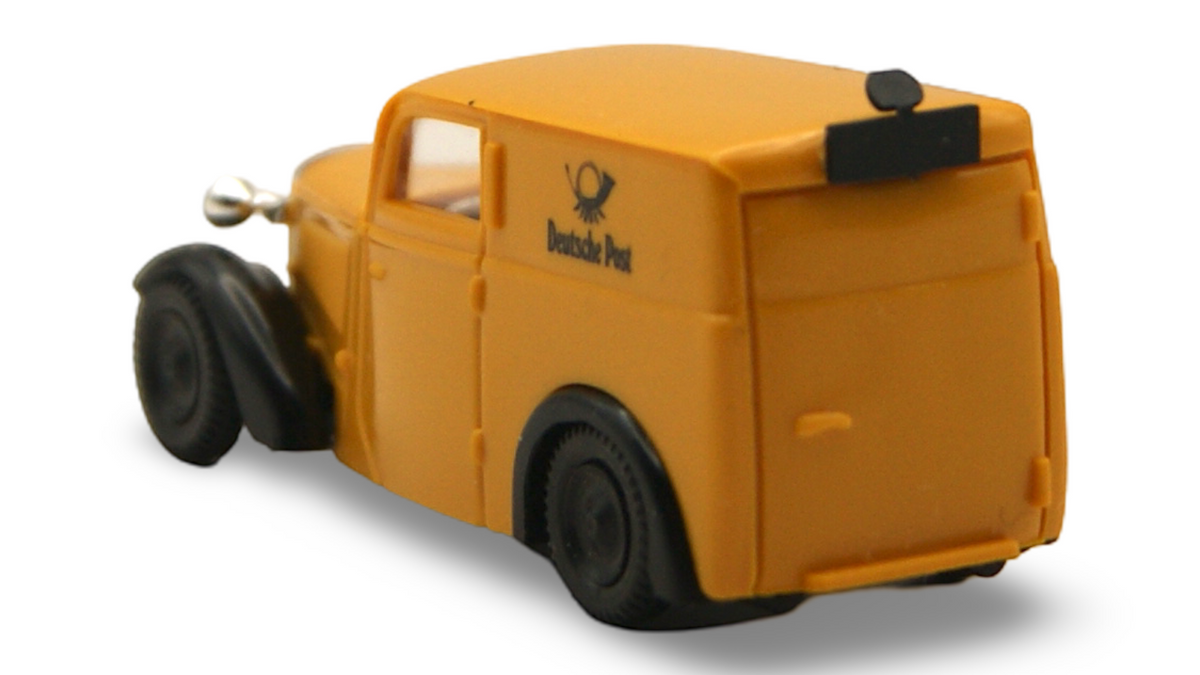 Brekina DKW F7 Kastenwagen Deutsche Post Gelb 1:87 H0 – guter Zustand