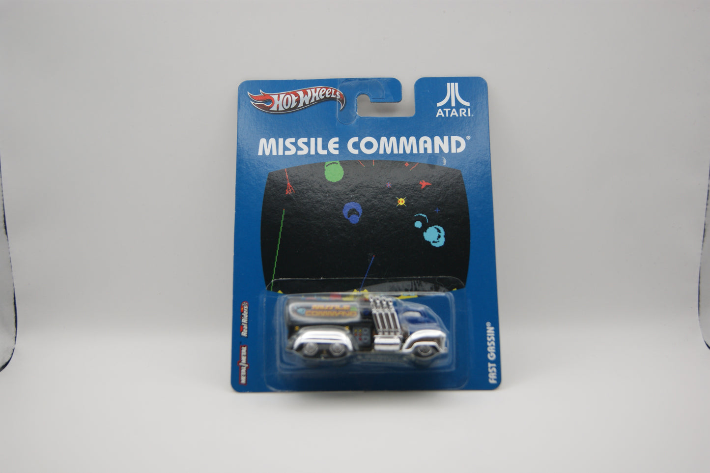 Hot Wheels Atari Missile Command Fast Gassin Real Riders 2012 Premium OVP