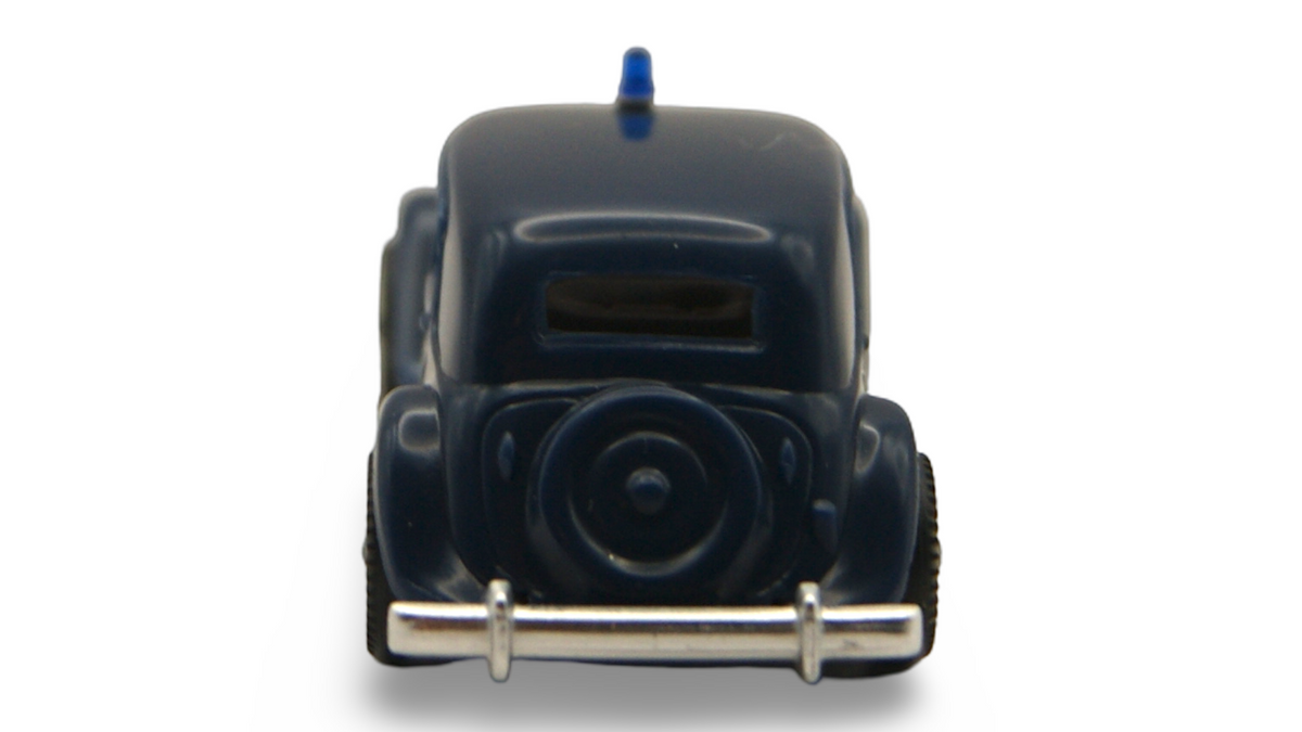Brekina Citroën 15 Six Traction Avant Police Blau 1:87 H0 – guter Zustand