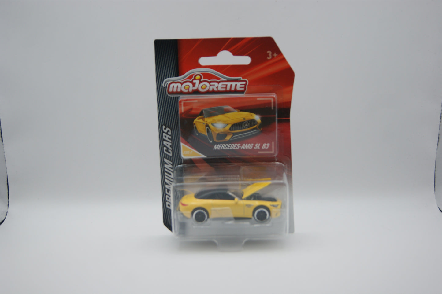 Majorette Mercedes-AMG SL 63 gelb Premium Cars 1:60 Metall OVP