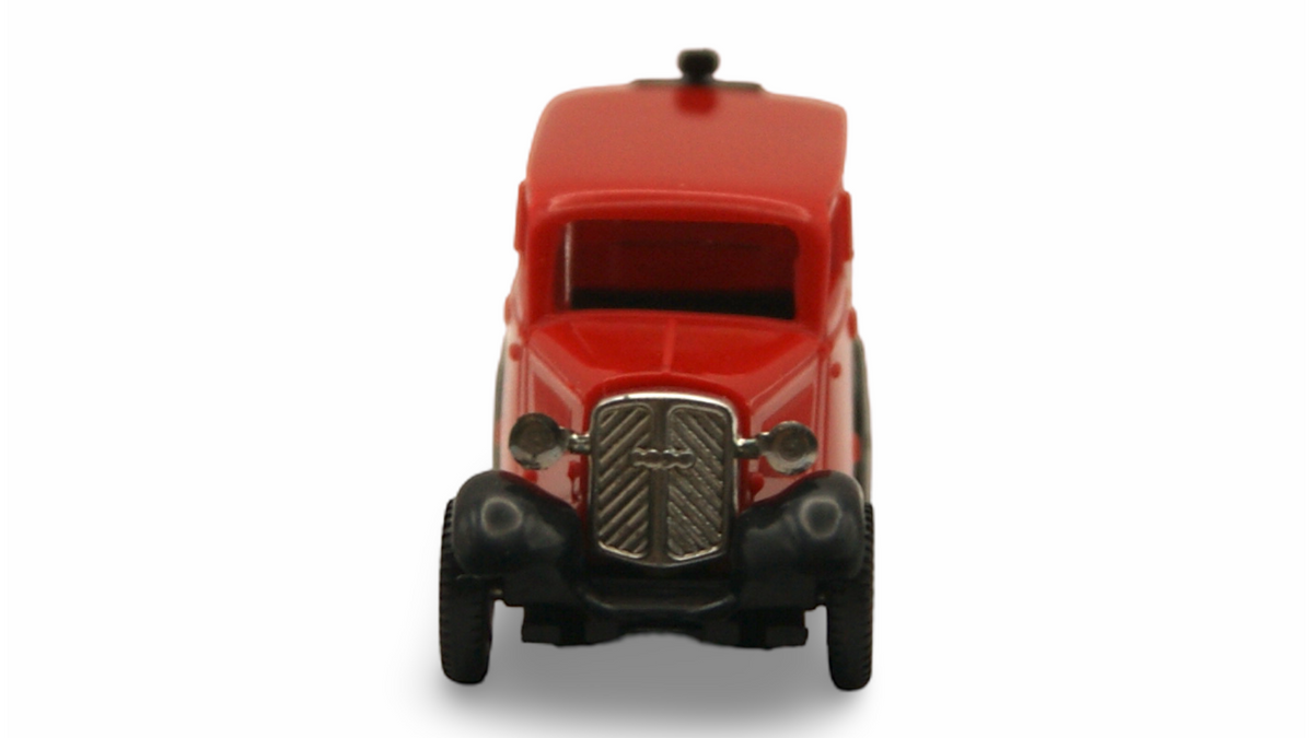 Brekina DKW F7 Kastenwagen Deutsche Reichspost Rot 1:87 H0 – guter Zustand