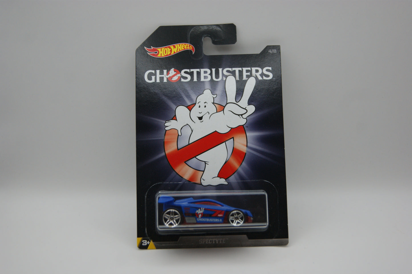 Hot Wheels SpecTyte Ghostbusters Logo 4/8 Blau Walmart Exclusive OVP 2016