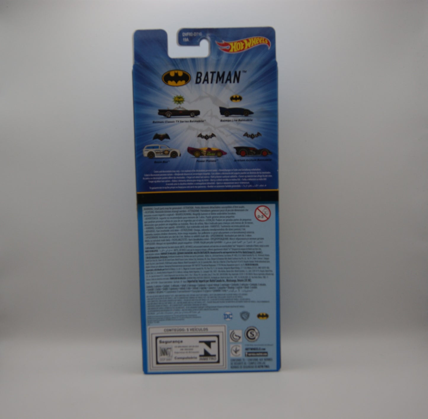 Hot Wheels Batman 5er Pack DVF92 Batmobile Joker Arkham OVP 2017
